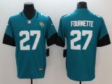 Jacksonville Jaguars #27 Leonard Fournette green nike Color Rush Limited Jersey-BD