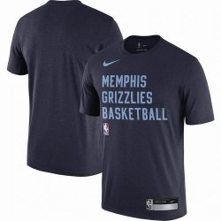 Memphis Grizzlies dark blue NBA T-Shirts