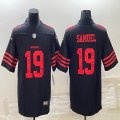 Nike 49ers #19 Deebo Samuel black Color Rush Limited Jersey -BD