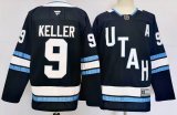 Utah Hockey Club #9 Weller dark blue hockey jerseys