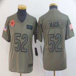 Youth Chicago Bears #52 Khalil Mack Nike Camo 2019 Salute to Service Limited Jersey