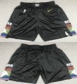 Nike Denver Nuggets Black nba shorts -XD