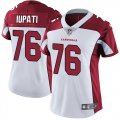 Women Cardinals #76 Mike Iupati white nike Color Rush Limited Jersey