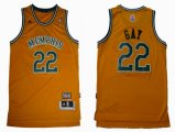 Memphis Grizzlies #22 Rudy Gay Orange NBA Jerseys