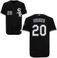 Chicago White Sox Carlos Carlos Quentin 20# Black Jersey