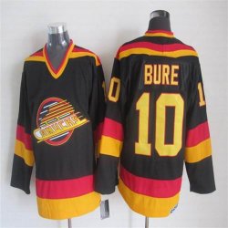 Vancouver Canucks #10 Pavel Bure black CCM ice hockey Jersey