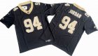 New Orleans Saints 94# Cameron Jordan black Nike Vapor F.U.S.E. Limited Jersey