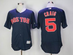 Boston Red Sox #5 Craig blue Flexbase Authentic Collection Jersey