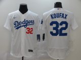 Nike Los Angeles Dodgers 32# Sandy Koufax White mlb baseball jerseys