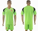 2016-2017 Sevilla green goalkeeper Soccer jerseys