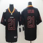 Washington Redskins #21 Sean Taylor Lights Out black nike Color Rush Limited Jersey