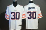 Denver Broncos #30 Lindsay Nike white Color Rush Limited Jerseys with Sleeve label