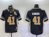 New Orleans Saints #41 Alvin Kamara Nike black Vapor F.U.S.E. Limited Jersey