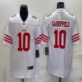 Nike San Francisco 49ers #10 Jimmy Garoppolo white Color Rush Limited Jersey-BD