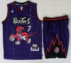 Toronto Raptors 7 Kyle Lowry purple nba suits