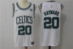 Nike Boston Celtics #20 Gordon Hayward white NBA basketball Jersey