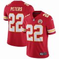 Women Nike Kansas City Chiefs 22# Marcus Peters red Color Rush Limited Jerseys