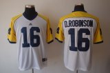 ncaa D.ROBINSON 16 white jerseys