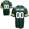 Green Bay Packers Customized Personalized Team Color Jerseys