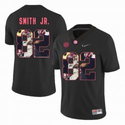 Custom Alabama Crimson Tide #82 Irv Smith Jr. black College Color Rush Limited Jerseys