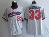 Minnesota Twins 33 Morneau Grey MLB Jerseys