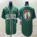 Nike Boston Celtics green baseball jerseys Joint name-BD 01