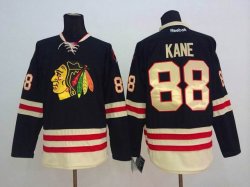 Reebok Chicago Blackhawks #88 Patrick Kane black Ice hockey Jersey