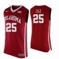 Custom Oklahoma Sooners #25 C.J. Cole College Basketball Jersey - Red