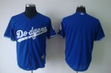 MLB Los Angeles Dodgers Blank Blue MLB Jerseys