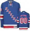 Reebok New York Rangers Customized Blue Home Authentic Man NHL Jersey