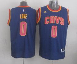 2015 Cleveland Cavaliers Kevin Love blue nba basketball jersey