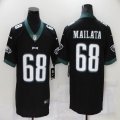 Philadelphia Eagles #68 Jordan Mailata black Color Rush Limited Jerseys-BD