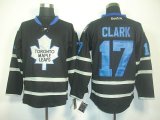 Toronto Maple Leafs #17 Wendel Clark Black NHL Jersey