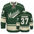 NHL Minnesota Wild #37 HARDING green jersey