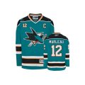 NHL San Jose Sharks #12 Patrick Marleau Green Jersey