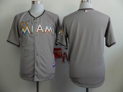 New Miami Marlins 2012 blank grey mlb jerseys