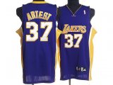 Los Angeless Lakers 37 Artest purple jerseys