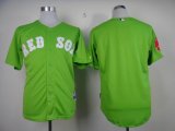 Boston Red Sox Blank Green MLB Baseball Jerseys