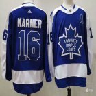 Adidas Toronto Maple Leafs #16 Mitch Marner blue hockey jersey-PD