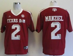 ddidas Texas A&M Aggies Johnny Manziel 2 Football Authentic NCAA Jerseys