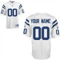 Indianapolis Colts Customized Personalized White Jerseys