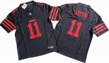 San Francisco 49ers 11# Brandon Aiyuk black Nike Vapor F.U.S.E. Limited Jersey