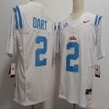 Ole Miss Rebels #2 Jaxson Dart white College Football Legend Jersey-XST