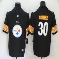 Nike Steelers #30 James Conner Black fashion Color Rush Limited Jersey