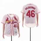 St Louis Cardinals #46 Paul Goldschmidt beige Flexbase Authentic Collection Jersey