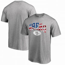 San Francisco 49ers Pro Line by Fanatics Branded Banner Wave T-Shirt - Heathered Gray