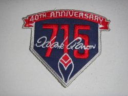 Atlanta Braves 40th patch $1