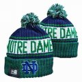 2024 Notre Dame Fighting Irish green white blue NCAA Sport Cuffed Knit Hats