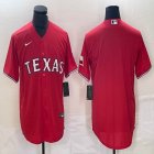 Nike Texas Rangers Blank red majestic baseball jerseys