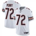 Nike Chicago Bears #72 Perry white Color Rush Limited Jerseys